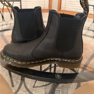Dr. Martens Black Leather Chelsea Boots